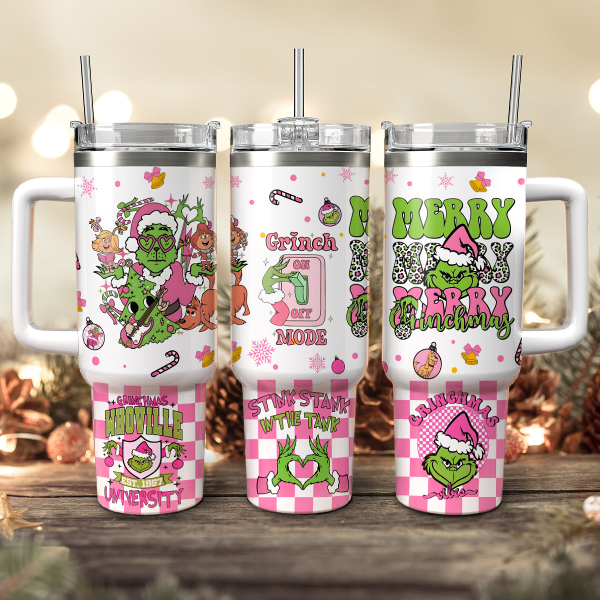 Hauntidays™ Grinch 40oz Tumbler