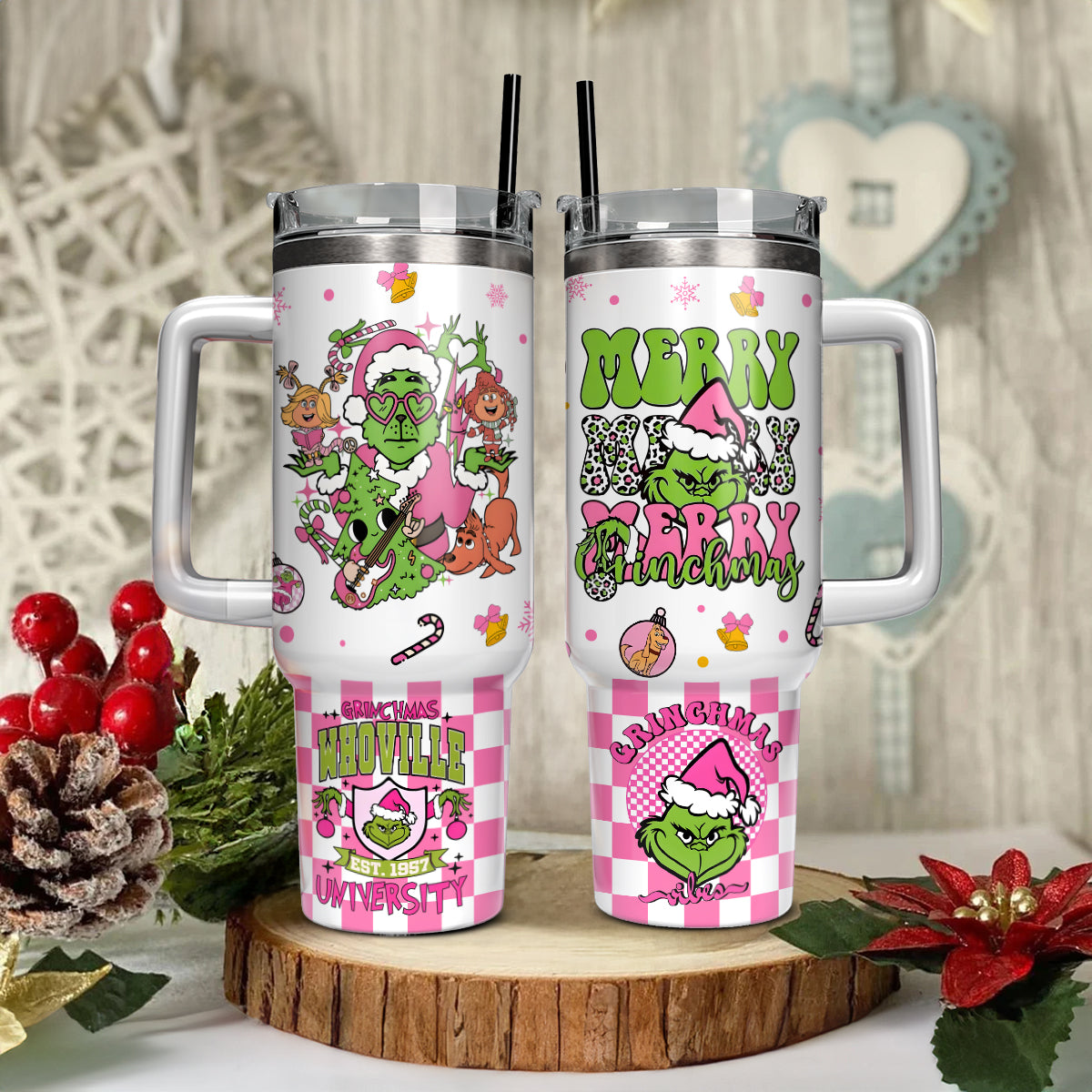 Hauntidays™ Grinch 40oz Tumbler