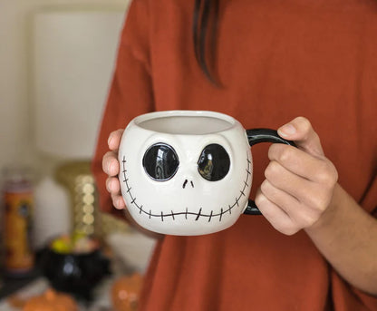 Jack and Sally Ceramic Cup Mug