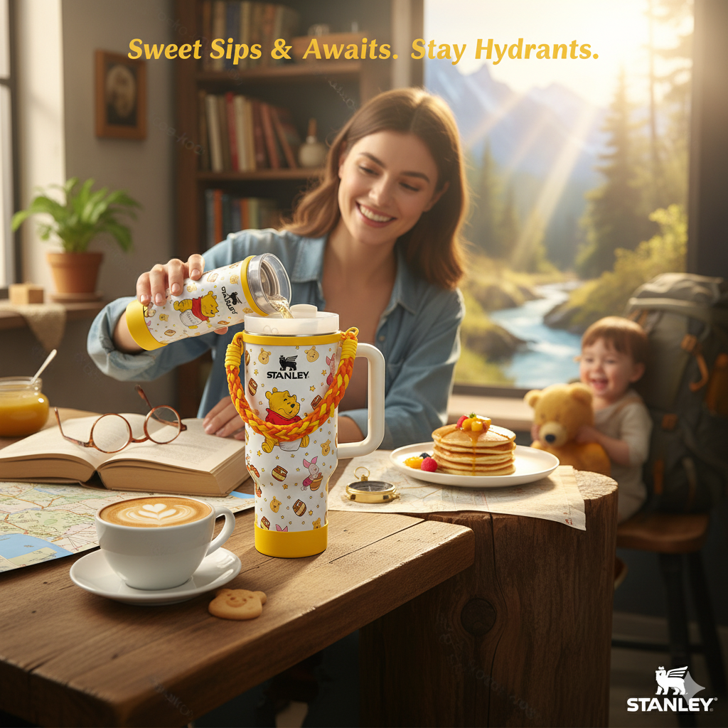 Hauntidays™ Winnie The Pooh 40oz Tumbler